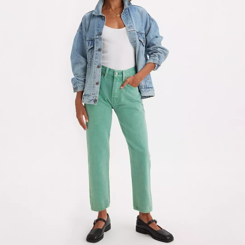 NWT Levi's 501 Original Cropped Jeans Size 27